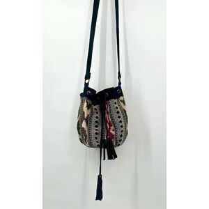 Forever 21 Bohemian drawstring bag